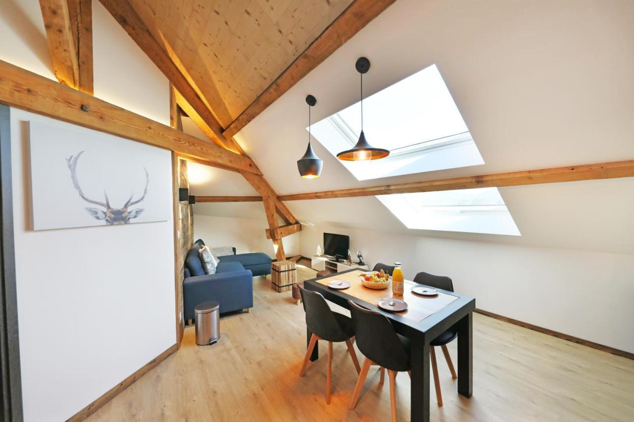 Superbe Appartement, Hypercentre Au Calme Avec Bain Balneo Gérardmer Exterior foto